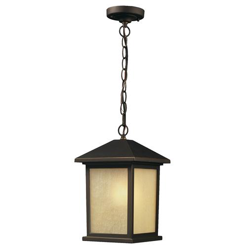 Z-Lite 507CHM-ORB Holbrook Outdoor Chain Light in Oil Rubbed Bronze